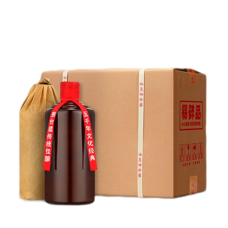 经典酱色茅形瓶